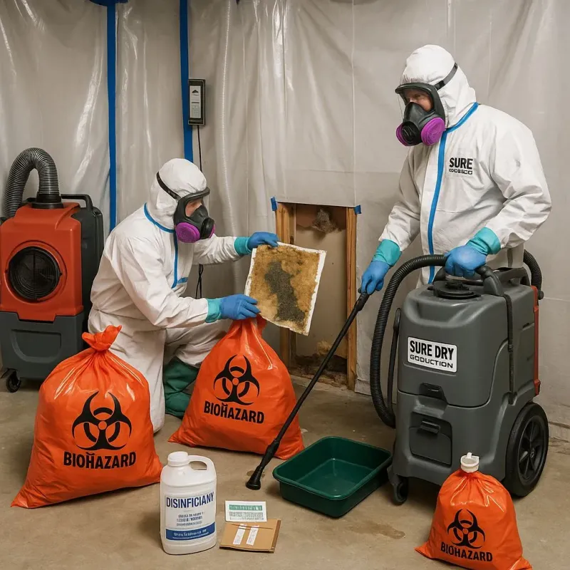 Contaminated Water Handling Protocols process in Payson, UT