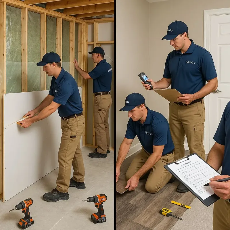 Repairs and Reconstruction process in Payson, UT